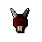 Red Halloween Mask.cur