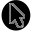 Mouse With Black Circle.cur