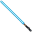 blue lightsaber.cur