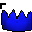 blue partyhat.cur