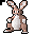 easter bunny.cur