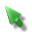 Green, transparant cursor.cur