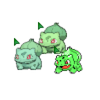 Pixilart - shiny bulbasaur by Anonymous