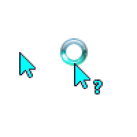 Trying out custom cursor making. Made an Aero Glass varient of the default  Windows 7 cursors. (Couldn't figure out what to do with the Blue Circle  cursors) Thoughts? - 9GAG