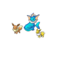 Pokemon Eevee and Umbreon cursor – Custom Cursor