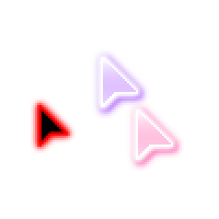 Neon RGB Animated Computer Cursor Pack, Perfect for Gamers & Creatives 