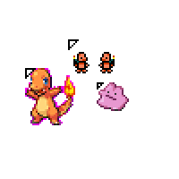 Custom Cursor Cute Charmander from Pokemon