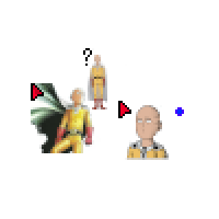 One-Punch Man Anime Cursor with Saitama - Sweezy Custom Cursors