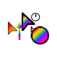 cursor with rainbow following it chrome