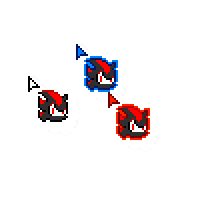 Sonic Shadow the Hedgehog and Rifle cursor – Custom Cursor