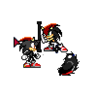 Sonic Shadow the Hedgehog and Rifle cursor – Custom Cursor