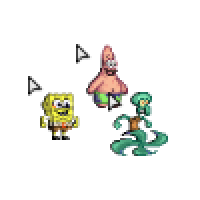 Spongebob Squarepants Cursors Collection Sweezy Custom Cursors Images