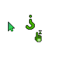 Saint Patrick's Day Leprechaun and Pot of Gold cursor – Custom Cursor