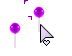 Random Purple Cursorss