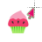 watermelon cupcake alt left select.cur