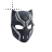 Black Panther mask normal select.cur Preview