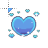 blue_heart_icon .ani Preview