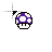 dark purple mario mushroom.cur