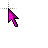 Pink Cursor with shading.cur Preview