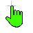 Super Simple Green Link Select.cur Preview