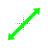 Green filled diagnoal resize 2.cur Preview