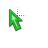 Green Mouse Cursor.cur Preview