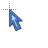 Blue Mouse Cursor.cur Preview