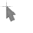 Dark Gray Mouse Cursor.cur Preview