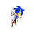 Sonic Horizontal.ani Preview