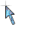 Galaxy Big Cursor blue.cur