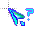 Blue Rainbow Terraria.cur Preview