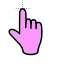 Purple link select hand.cur HD version