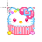 Hello Kitty Cupcake.cur