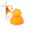 Fire Orange Person.ani Preview