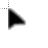 black and white cursor stretched fixed.cur Preview