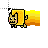 Golden Nyan Cat.cur