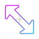 Diagonal 01.cur 200% version