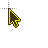 yellow led- cursor.cur