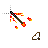 flaming arrow.cur Preview