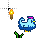 Blue Chicken Stardew .cur