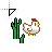 White Chicken Stardew .cur Preview