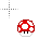 Red mario mushroom.cur Preview