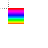 Rainbow Block Cursor.cur Preview