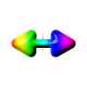 Horizontal Resize.cur 200% version