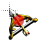 Zelda Majora's Mask Hero's Bow Fire Arrow.cur Preview