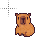 capibara-front-pixel.cur Preview