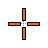 Orange Crosshair Precision Select.cur Preview