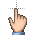 hand cursor.bmp.cur Preview