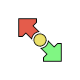 This cursor's hot spot is on the center of the cursor. This cursor's hot spot is on the center of the cursor.