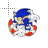 Sonic Adventure Picture Cursor.cur Preview